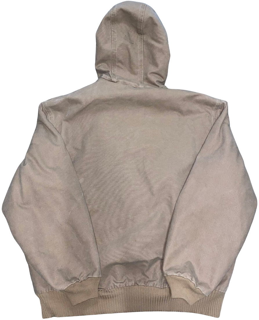 Carhartt 'Beige' Distressed Work Jacket