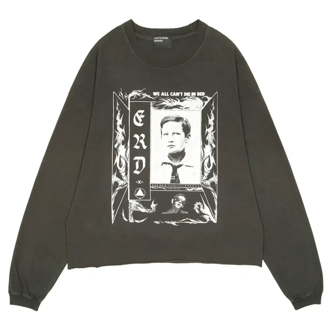 Enfants Riches Déprimés 'Die In Bed' Longsleeve Tee