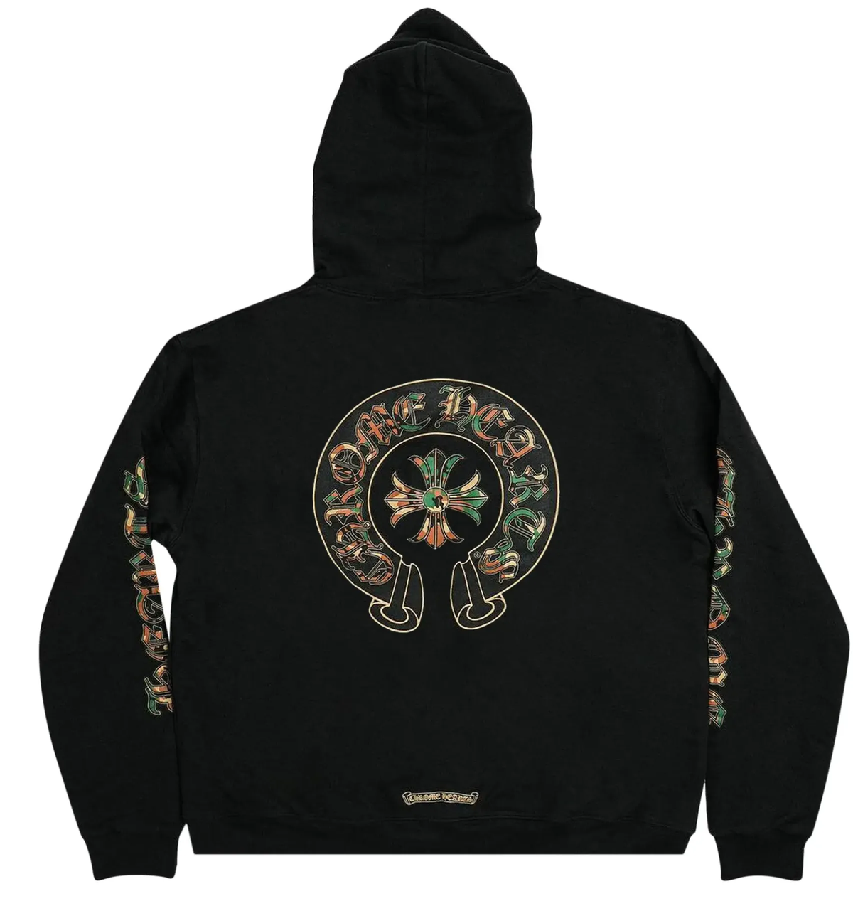 Chrome Hearts 'Black' King Taco Camo Zip Up Hoodie