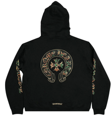 Chrome Hearts 'Black' King Taco Camo Zip Up Hoodie