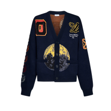 Off-White 'Blue Moon' Varsity Cardigan