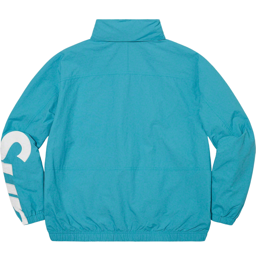 Supreme 'Aqua' Spellout Track Jacket