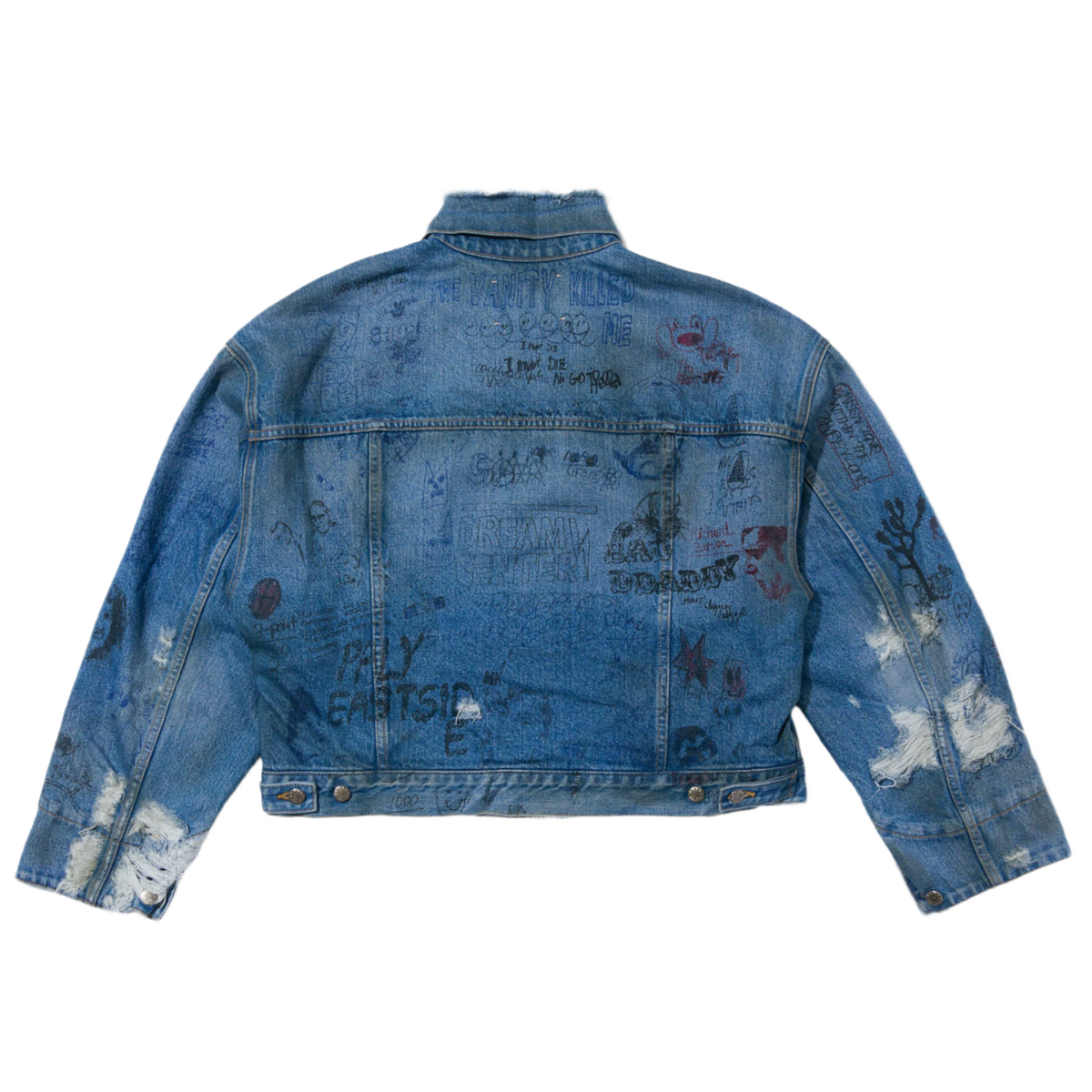 Paly Hollywood 'Blue' Ur Fantasy Denim Jacket