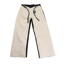 Earthling VIP 'Beige/Black' Merge Leather Sweatpants