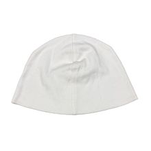 Chrome Hearts 'Fleur' White Skull Cap Beanie