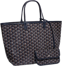 Goyard 'Navy Blue' Saint Louis PM Bag
