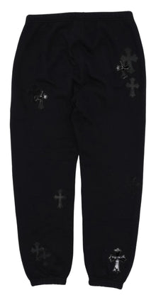 Chrome Hearts 'Ponyhair Multicross' Black Sweatpants