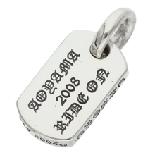 Chrome Hearts 'Silver' Aoyama Mini Dog Tag Pendant
