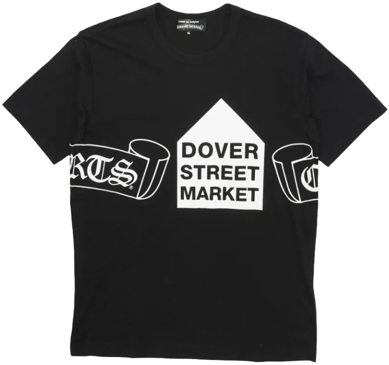 Chrome Hearts 'Dover Street' CDG Black Tee