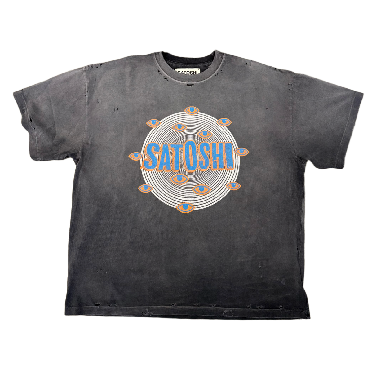 Satoshi Nakamoto 'Eyes' Black Tee