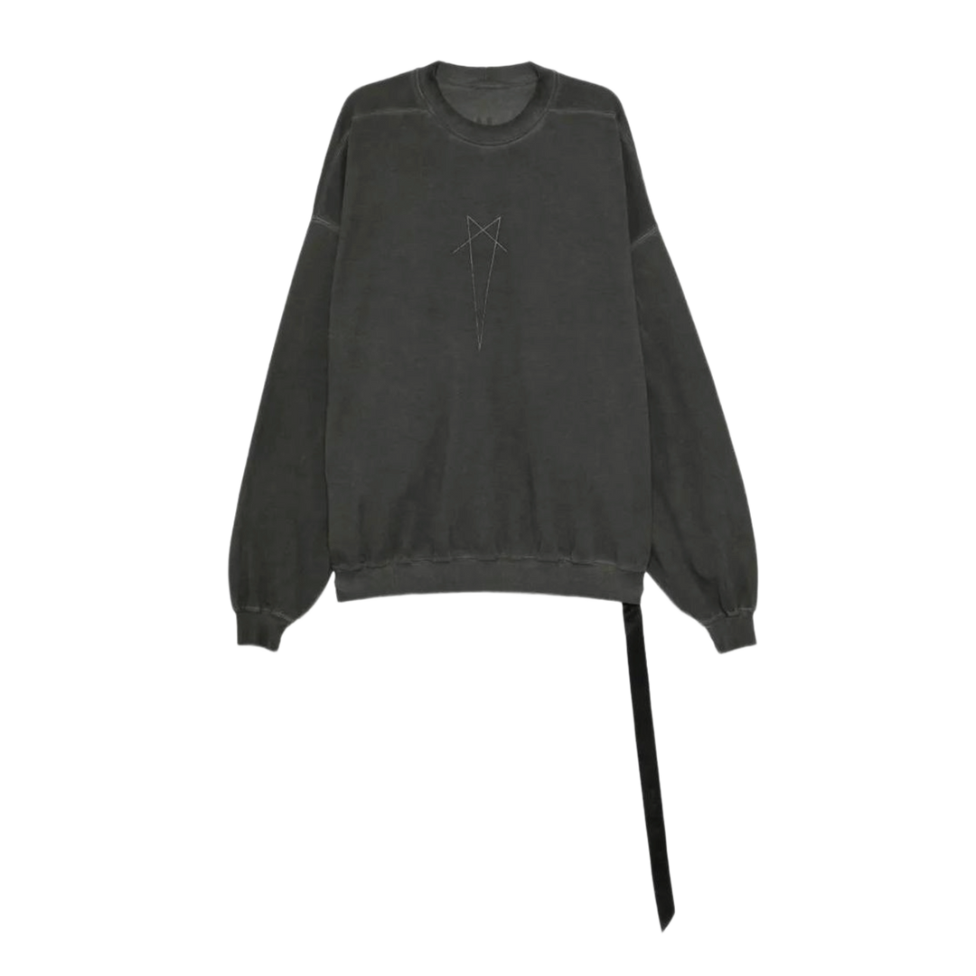 Rick Owens DRKSHDW 'Faded Black' Hun Crewneck
