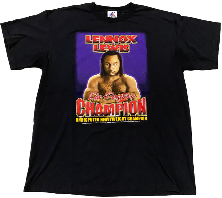 Lennox Lewis 'The People's Champion' Vintage Tee