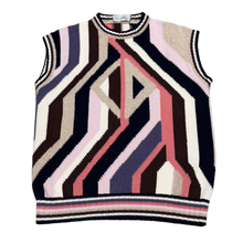 Christian Dior 'CD Diamond' Intarsia Sweater Vest