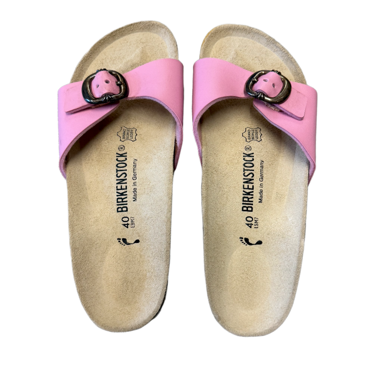 Chrome Hearts Birkenstock 'Pink' Madrid Big Buckle Sandals