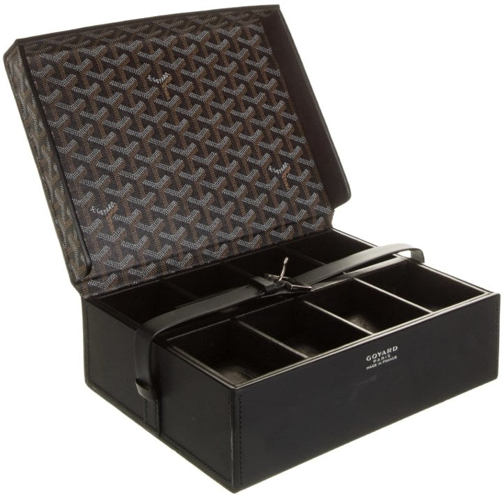 Goyard 'Coffret Montres' Noir Watch 8 Case