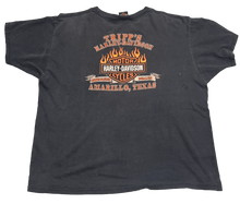 Harley Davidson 'Tripp's Amarillo TX' Black Vintage Tee