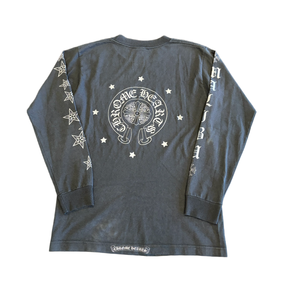 Chrome Hearts Vintage Black 'Malibu Star' Longsleeve 