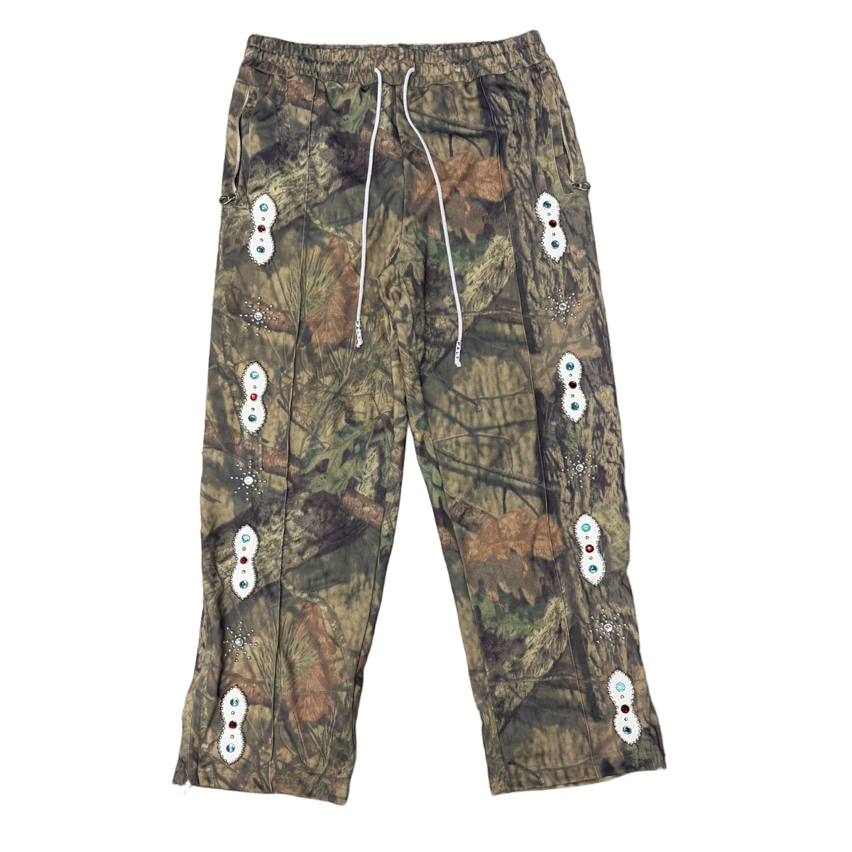 Paly 'Studded' Tree Camo Sweatpants