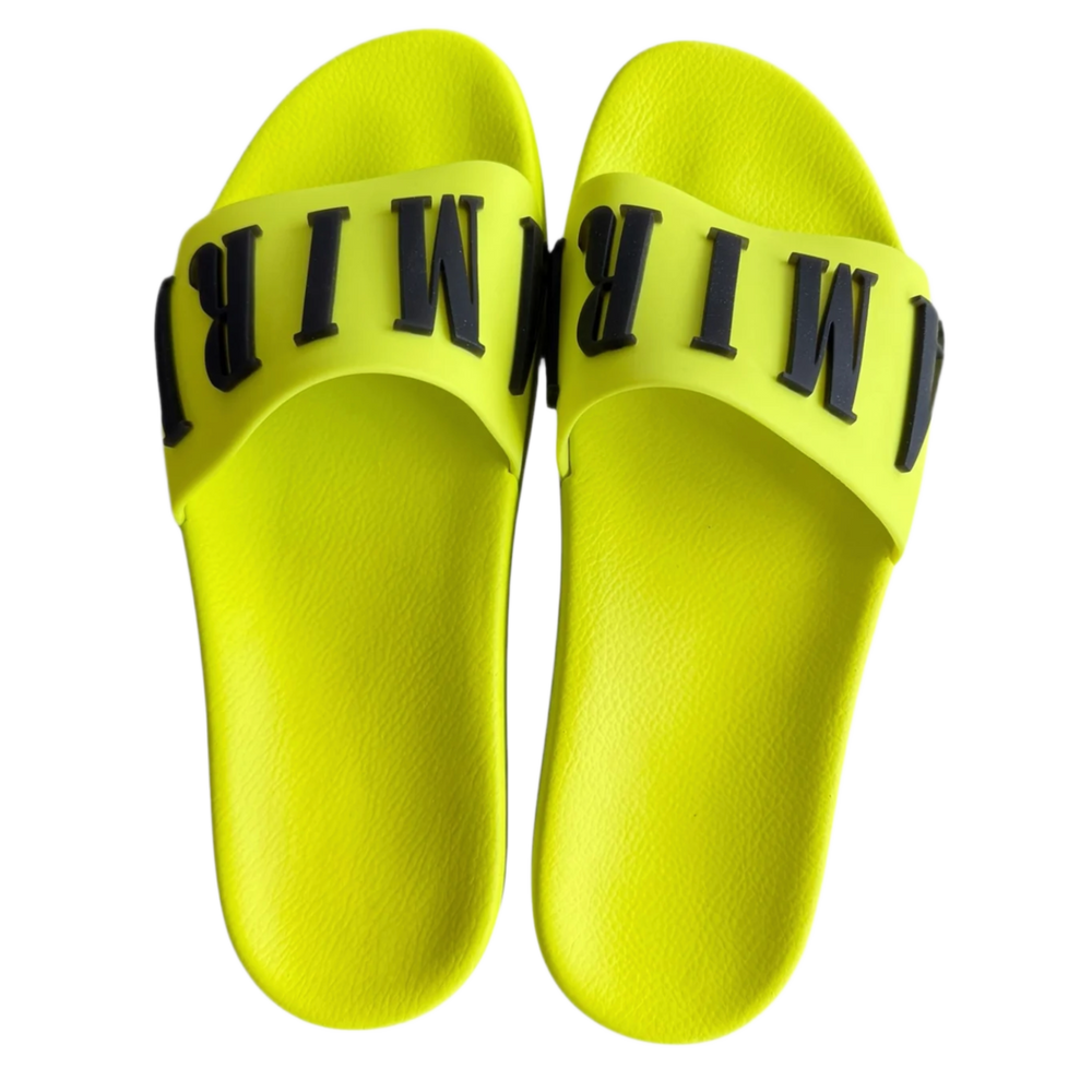 Amiri 'Logo Yellow' Pool Slide