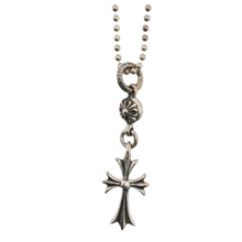 Chrome Hearts 'Silver' Cross Ball Necklace