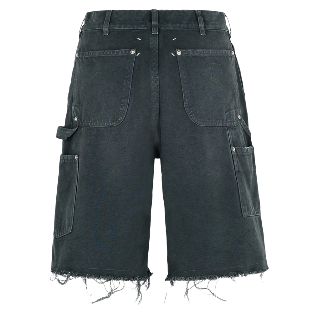 Maison Margiela 'Washed Navy' Distressed Shorts