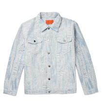 Who Decides War 'Blue' Distressed Denim Jacket