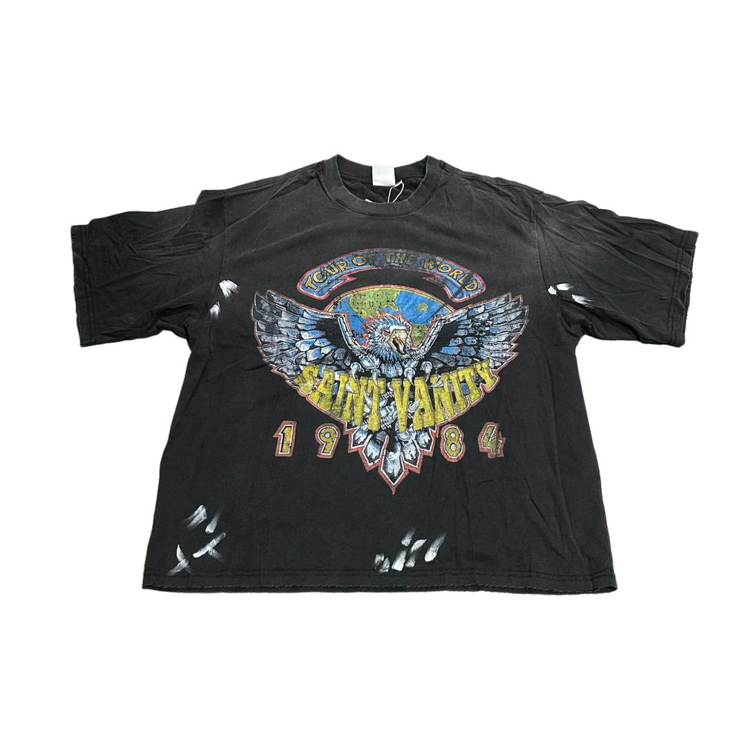 Saint Vanity 'Black' 1984 World Tour Tee