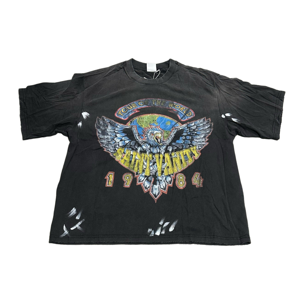 Saint Vanity 'Black' 1984 World Tour Tee