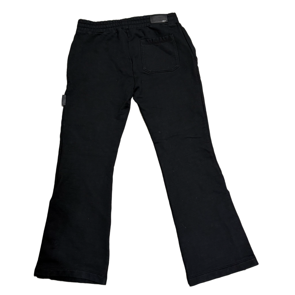 Amiri 'Black' Cotton Zipper Pocket Sweatpants