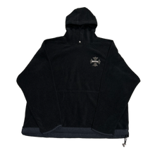 Chrome Hearts 'Leather Patch' Black Fleece Hoodie