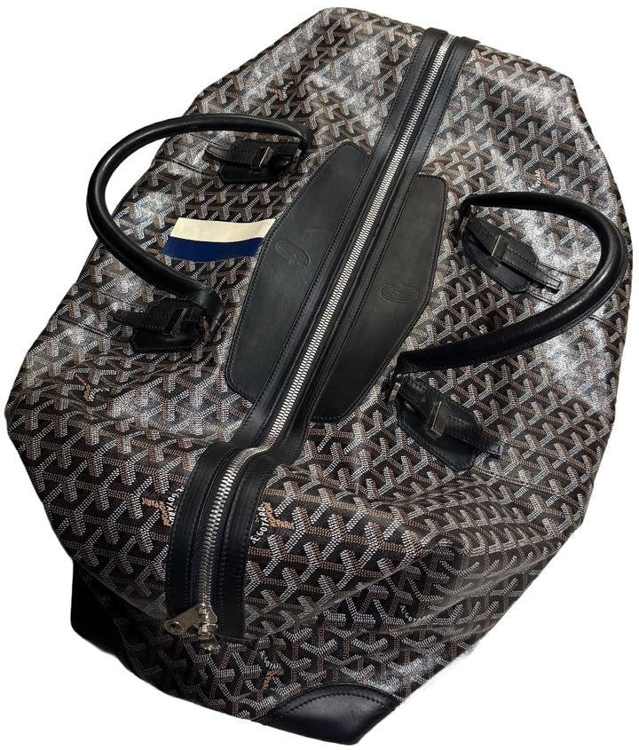 Goyard Custom 'Black' Boeing 55 Duffle Bag