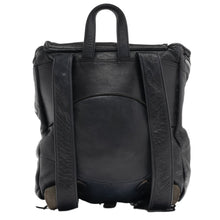 Chrome Hearts 'Black' Fleur Gunslinger Leather Backpack