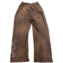 Bossi 'Skull & Bones' Washed Brown Sweatpants