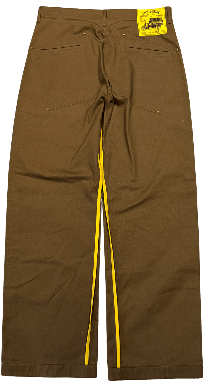 Louis Vuitton 'Brown' Chino Workwear Pants