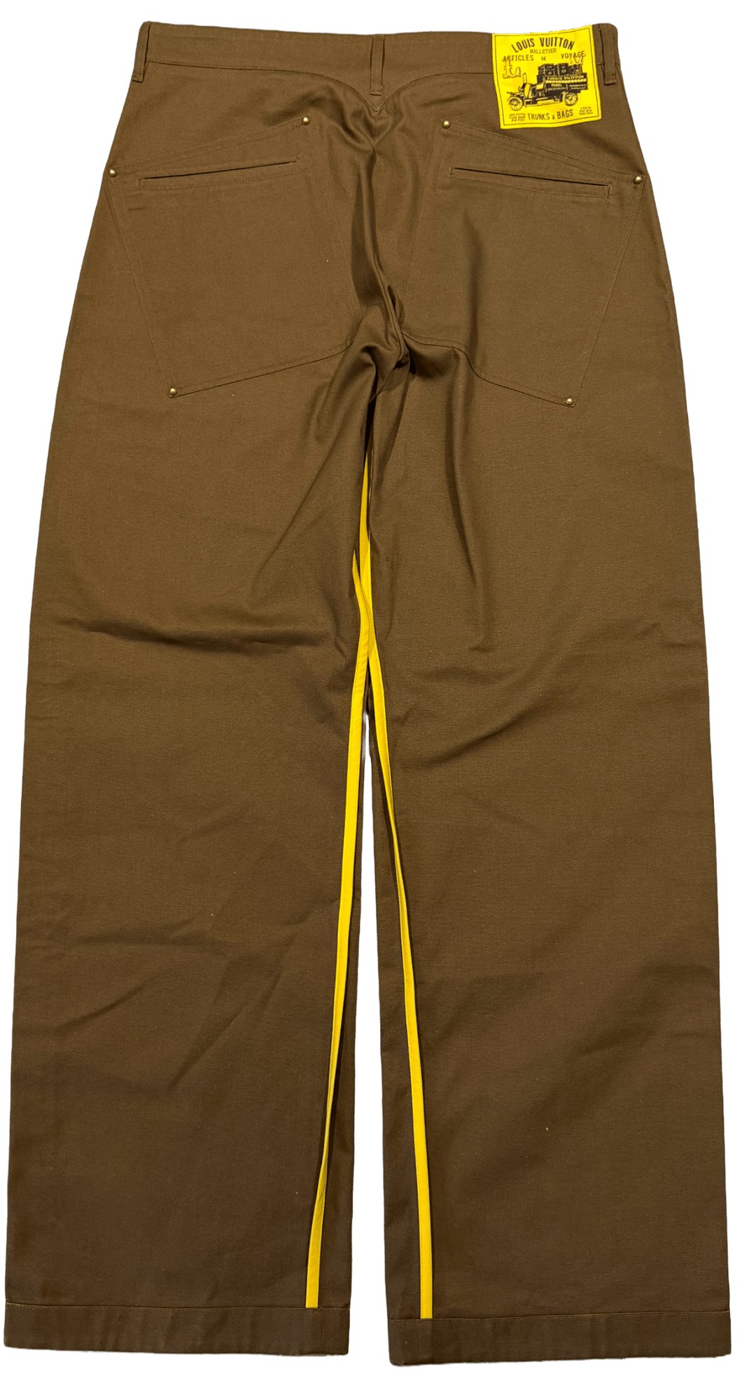 Louis Vuitton 'Brown' Chino Workwear Pants