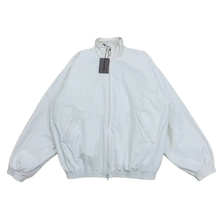 Balenciaga 'Flame Logo' Sherpa Lined Jacket