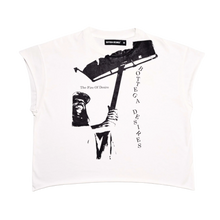 Bottega Desires 'Fire Of Desire' Cut Off Tee