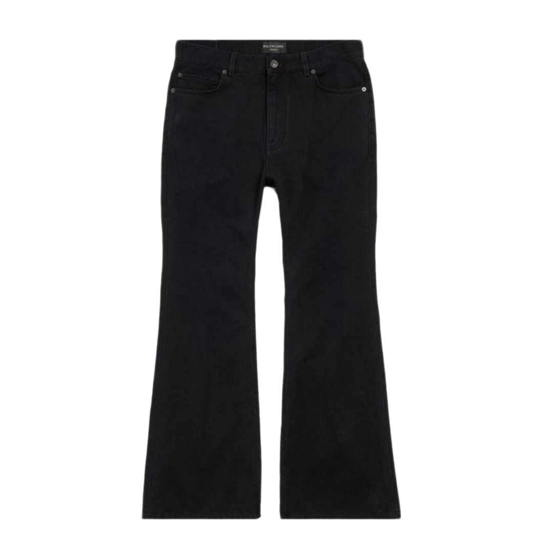 Balenciaga 'Jet Black' Flared Jeans