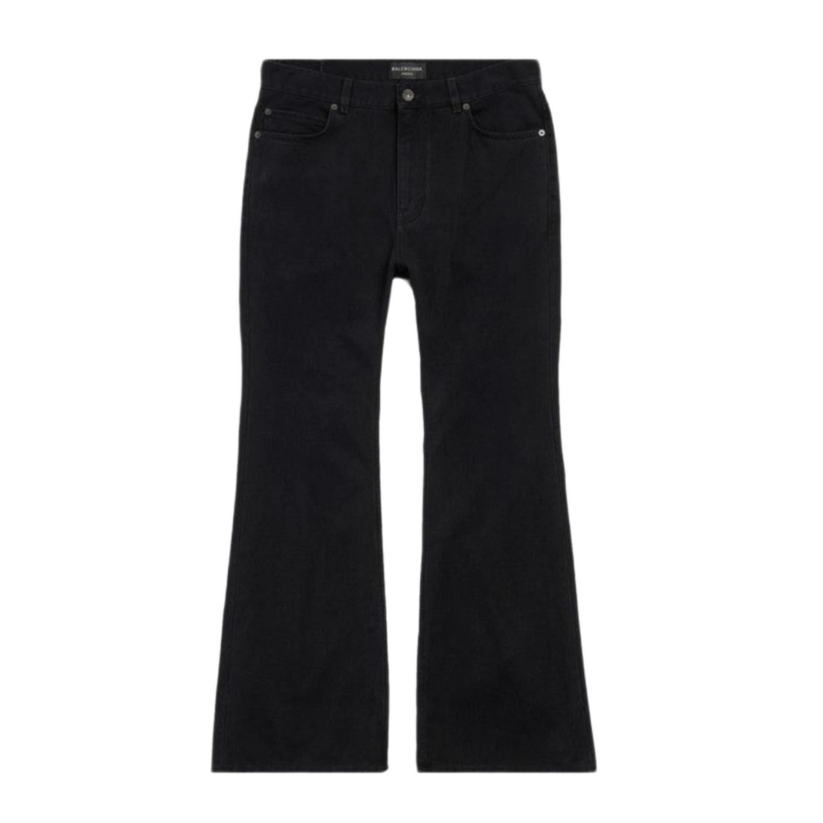 Balenciaga 'Jet Black' Flared Jeans