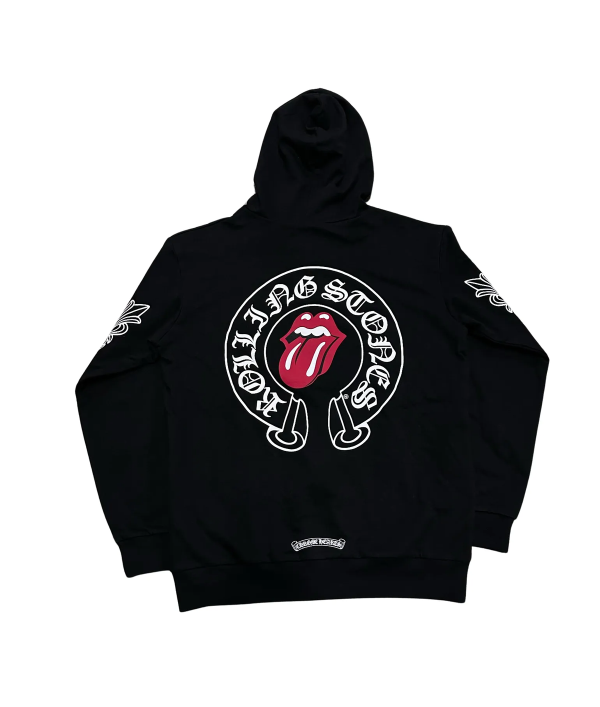 Chrome Hearts 'Red' Rolling Stones Zip Up Hoodie