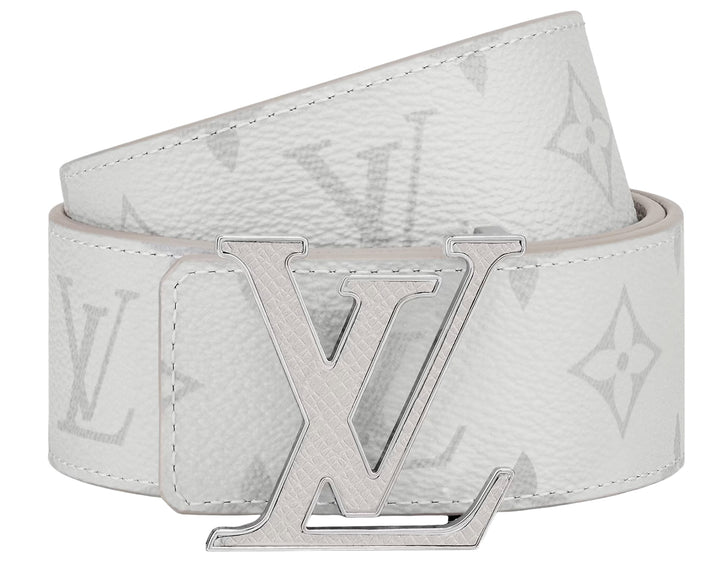 Louis Vuitton 'Soft Grey' Monogram Belt