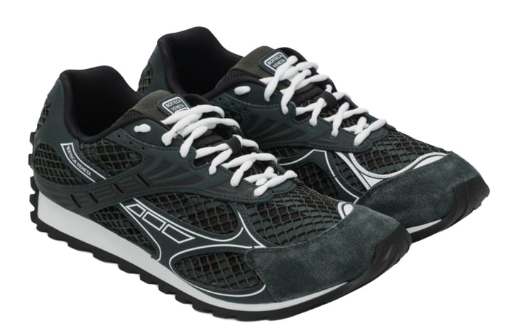 Bottega Veneta Orbit Dark Green/Black Sneakers