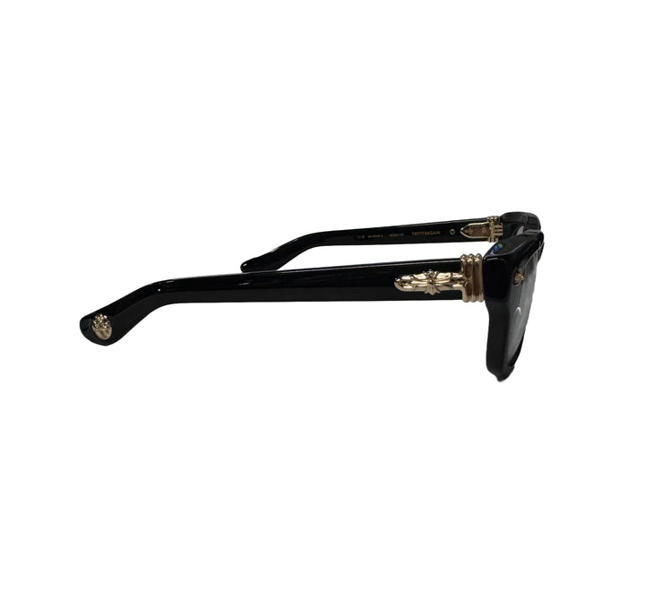 Chrome Hearts 'Trititsagain' 18k Black Glasses