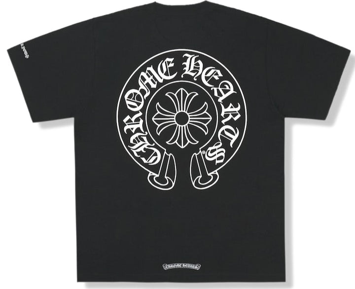 Chrome Hearts 'Black Horseshoe Logo' Pocket Tee