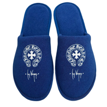 Chrome Hearts 'Blue' Las Vegas Exclusive Hotel Slippers