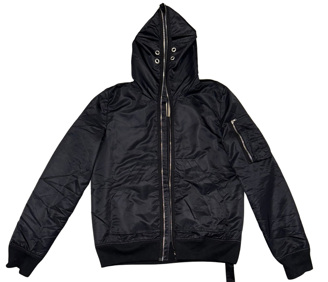 Rick Owens DRKSHDW 'Gimp' Black Bomber Jacket