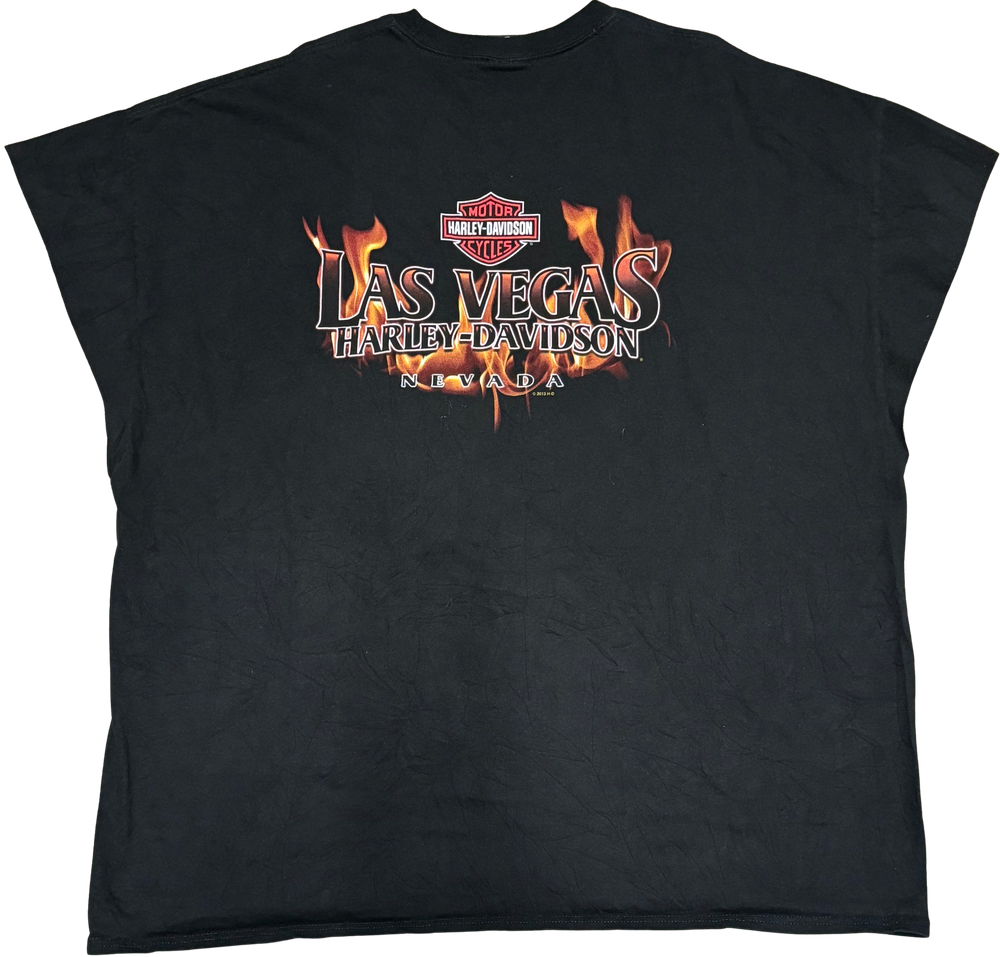 Harley Davidson 'Too Hot' Vintage Cutoff Tee