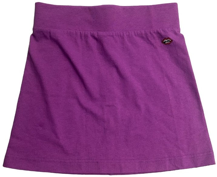 Chrome Hearts Womens Matty Boy 'Purple Blank' Chomper Skirt