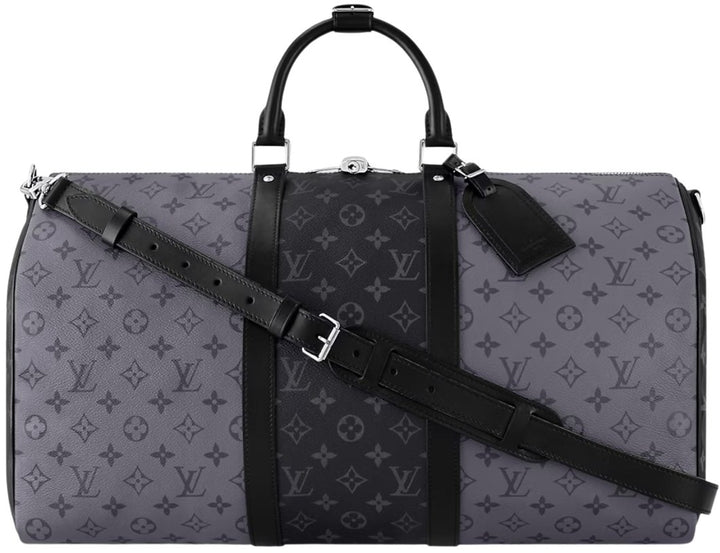 Louis Vuitton 'Keepall Bandouliere 50' Eclipse Reverse Duffle