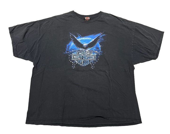 Harley Davidson 'Adirondack' Rhinestone Vintage Tee